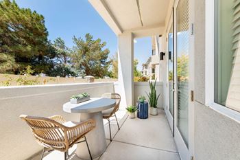 Private patios/balconies*